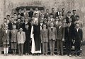 Klassenfoto 1954-55 mit P. Stefan Wasserer